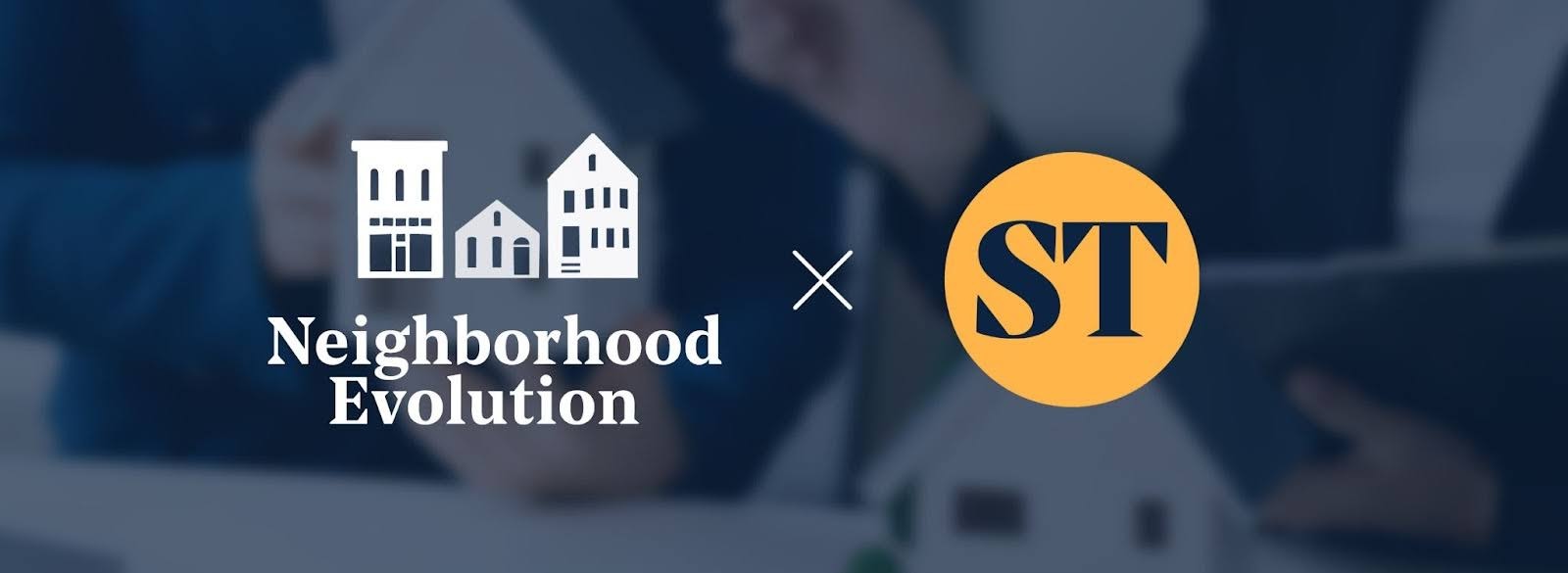 Logo of Neighborhood Evolution and Stong Towns collaboration